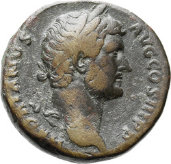 obverse of Hadrian RIC II 2428