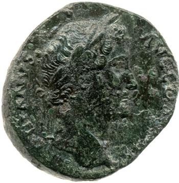 obverse of Hadrian RIC II 2418-2419