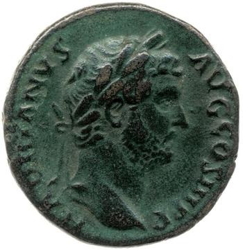obverse of Hadrian RIC II 2382-2383