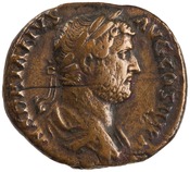 obverse of Hadrian RIC II 2258-2261