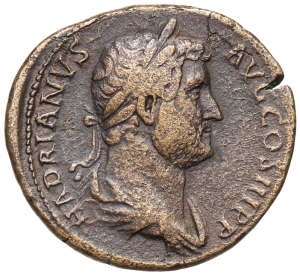 obverse of Hadrian RIC II 2174-2175