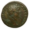 obverse of Hadrian RIC II 2162