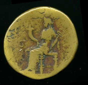 reverse of Hadrian RIC II 2154-2156