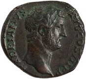 obverse of Hadrian RIC II 2112-2115