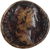 obverse of Hadrian RIC II 2108-2111