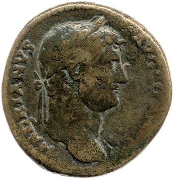 obverse of Hadrian RIC II 1951