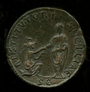 reverse of Hadrian RIC II 1895-1896