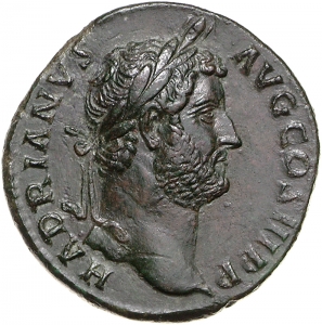 obverse of Hadrian RIC II 1897