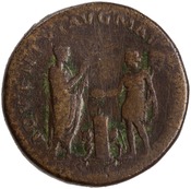 reverse of Hadrian RIC II 1784