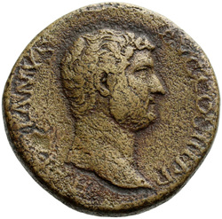 obverse of Hadrian RIC II 1706-1708