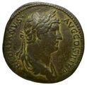 obverse of Hadrian RIC II 1684