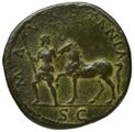 reverse of Hadrian RIC II 1684
