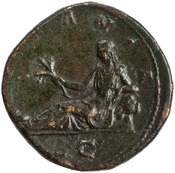 reverse of Hadrian RIC II 1664-1667