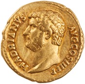 obverse of Hadrian RIC II 1492-1493