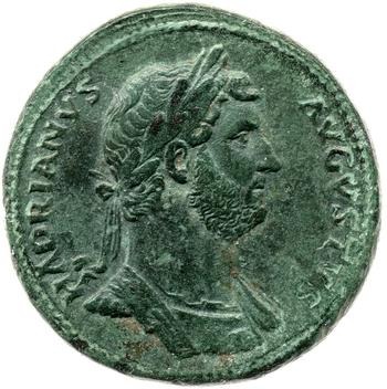 obverse of Hadrian RIC II 1260
