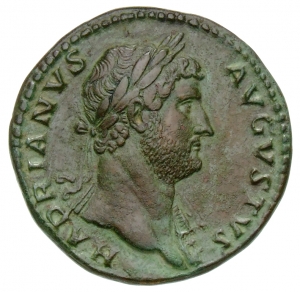 obverse of Hadrian RIC II 1214-1228