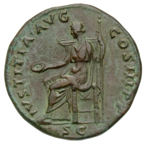 reverse of Hadrian RIC II 1214-1228