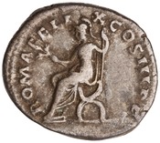 reverse of Hadrian RIC II 1122