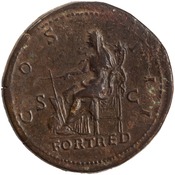 reverse of Hadrian RIC II 977