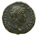 obverse of Hadrian RIC II 808