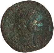 obverse of Hadrian RIC II 642
