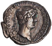 obverse of Hadrian RIC II 562-566