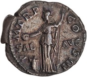reverse of Hadrian RIC II 562-566