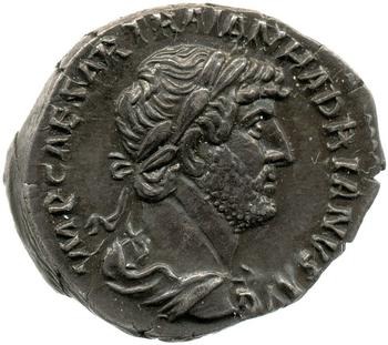 obverse of Hadrian RIC II 554