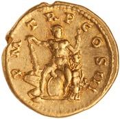 reverse of Hadrian RIC II 506-508
