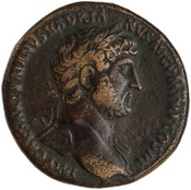 obverse of Hadrian RIC II 423
