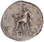reverse of Hadrian RIC II 108-110