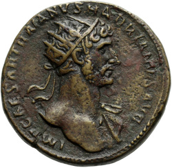 reverse of Hadrian RIC II 103