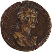 obverse of Hadrian RIC II 74-75