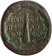 reverse of Commodus RIC III 637