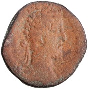 obverse of Commodus RIC III 556