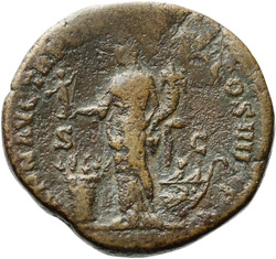 reverse of Commodus RIC III 416A