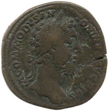 obverse of Commodus RIC III 402