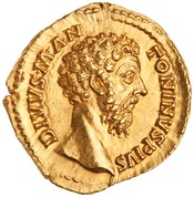 obverse of Commodus RIC III 275_AUREUS