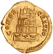 reverse of Commodus RIC III 275_AUREUS