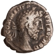obverse of Commodus RIC III 164_DENARIUS