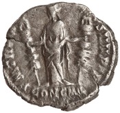 reverse of Commodus RIC III 107AA