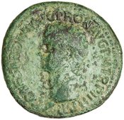 obverse of Caligula RIC I² 53