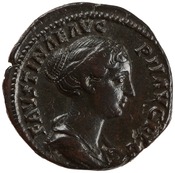 obverse of Antoninus Pius RIC III 1403B_DUPONDIUS