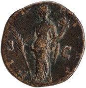 reverse of Antoninus Pius RIC III 1260_DUPONDIUS