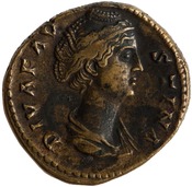 obverse of Antoninus Pius RIC III 1174_DUPONDIUS