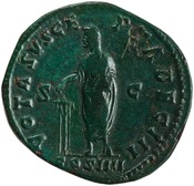 reverse of Antoninus Pius RIC III 1034