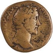 obverse of Antoninus Pius RIC III 943A