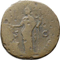 reverse of Antoninus Pius RIC III 912