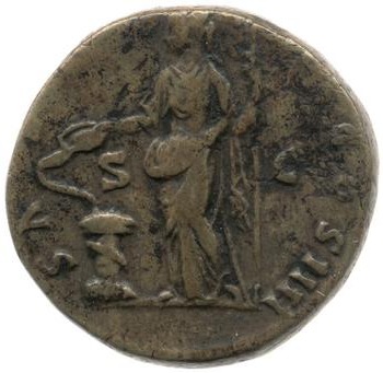 reverse of Antoninus Pius RIC III 909A