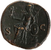 reverse of Antoninus Pius RIC III 780